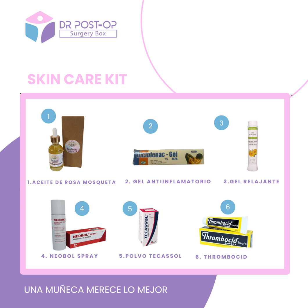 Kit para cuidado de la piel